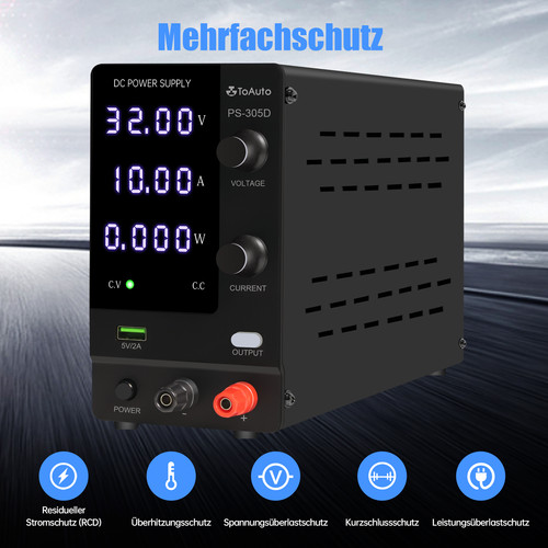 Netzgerät 30v 10a 6a - 0-30v, 10a/6a